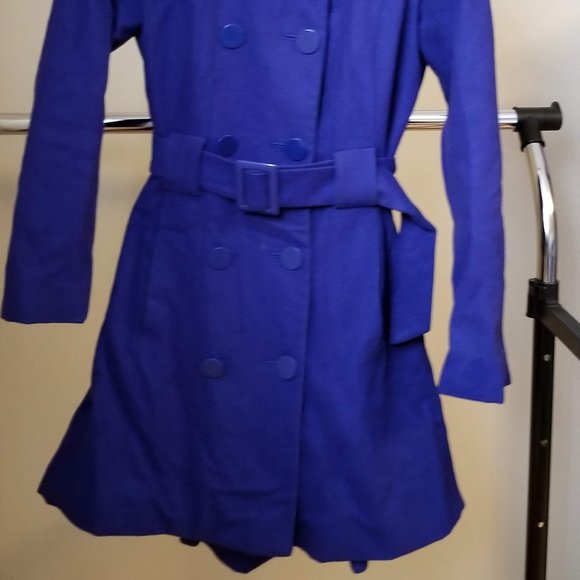 Oasis 🇬🇧 UK Fit & Flare Coat - Picture 3 of 5